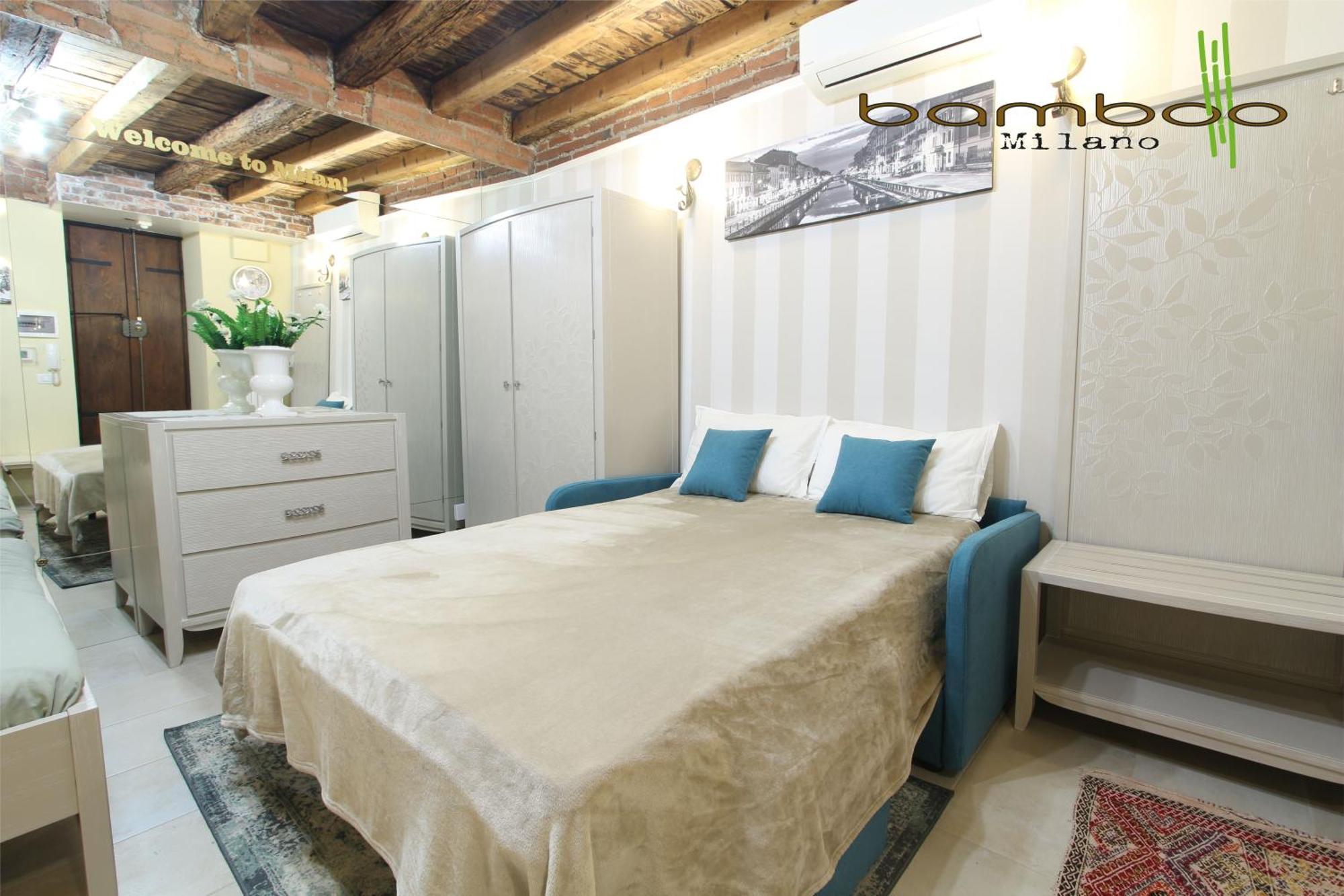Ferienwohnung Bamboo Milano Darsena Exterior foto