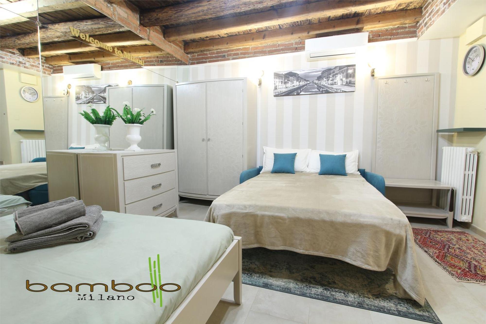 Ferienwohnung Bamboo Milano Darsena Exterior foto
