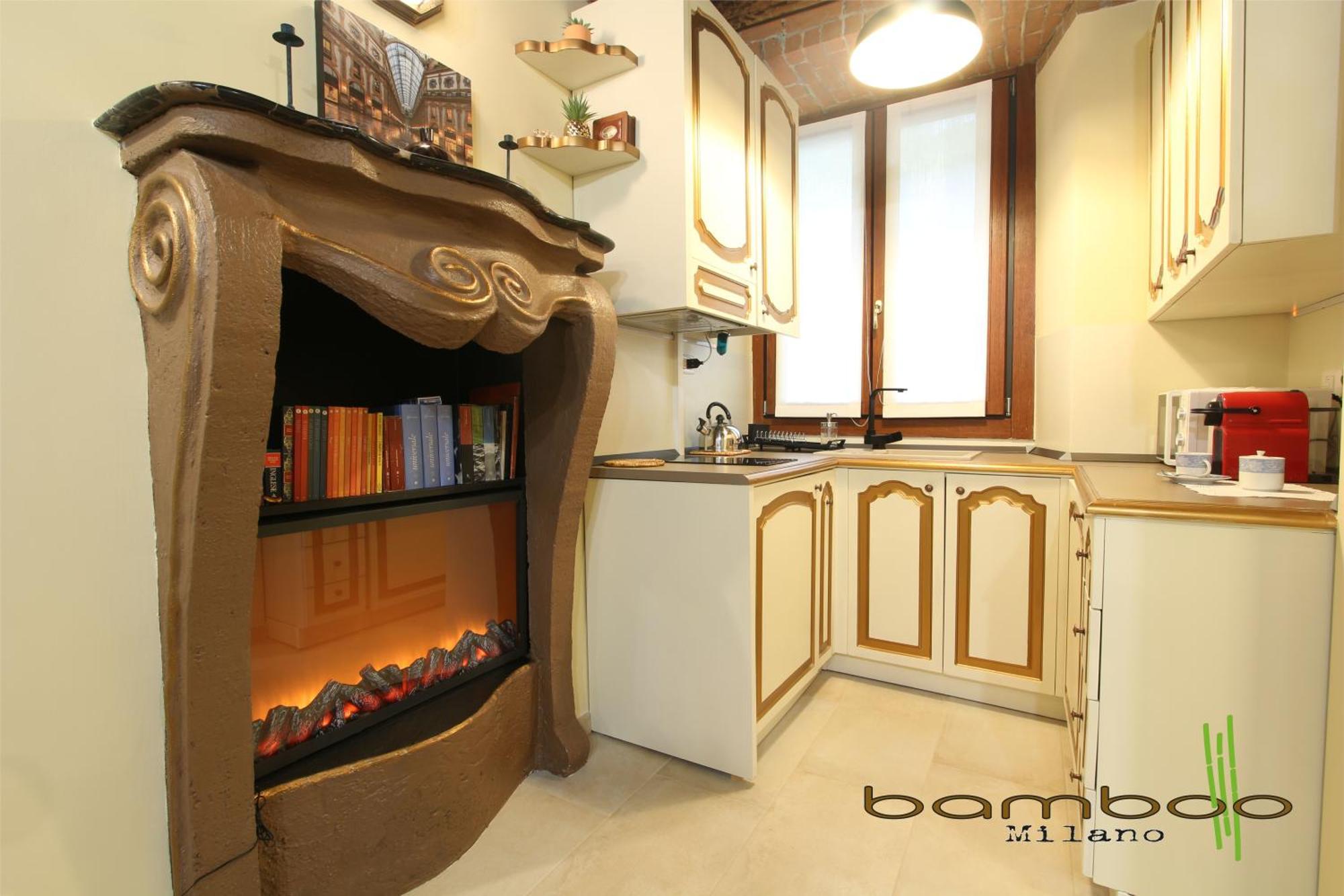 Ferienwohnung Bamboo Milano Darsena Exterior foto