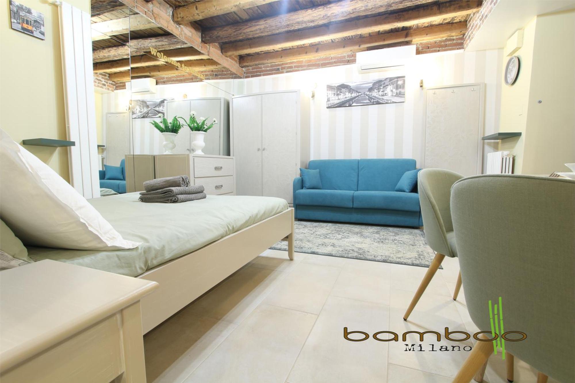 Ferienwohnung Bamboo Milano Darsena Exterior foto