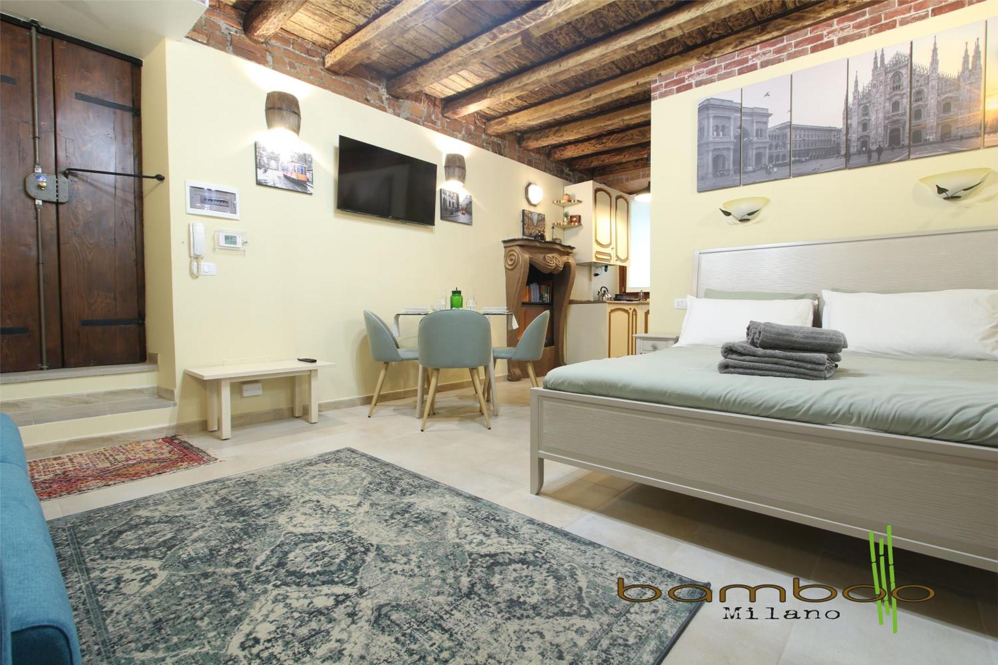 Ferienwohnung Bamboo Milano Darsena Exterior foto