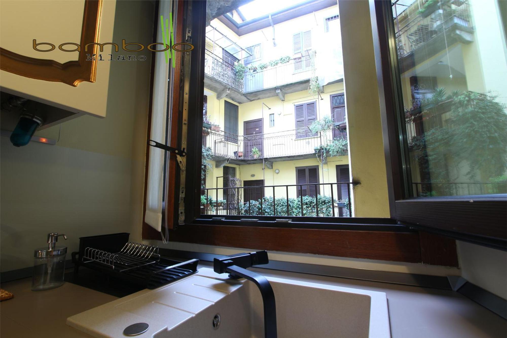 Ferienwohnung Bamboo Milano Darsena Exterior foto