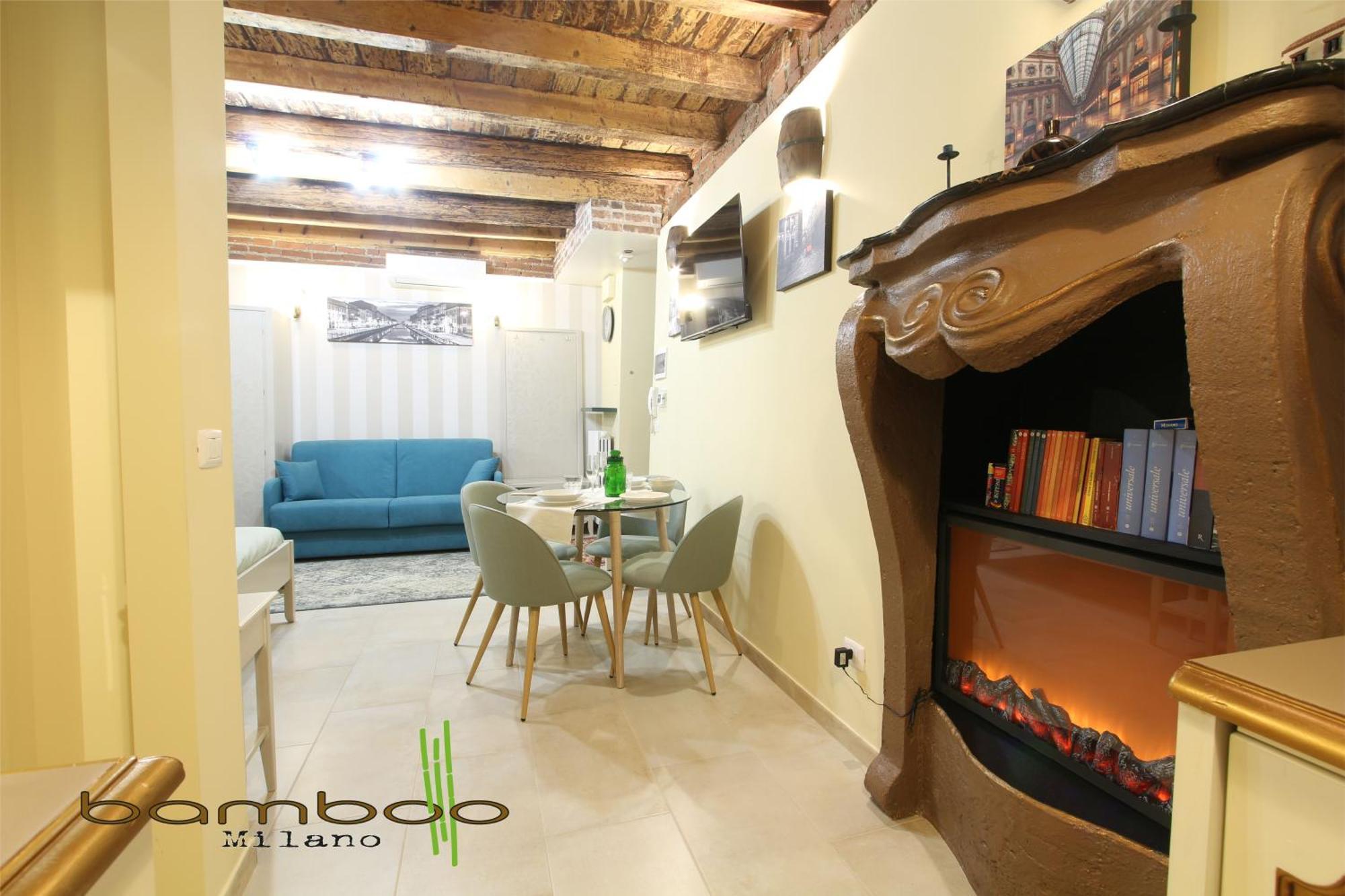 Ferienwohnung Bamboo Milano Darsena Exterior foto