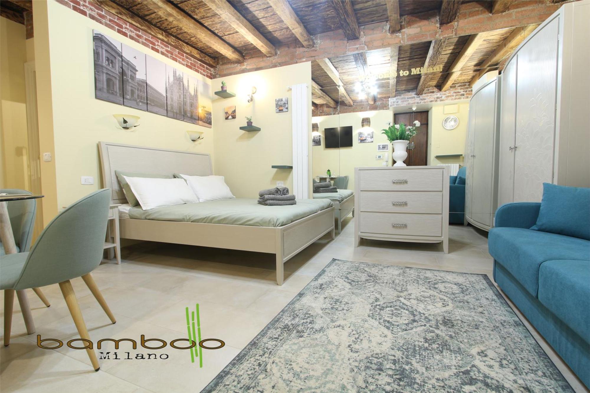 Ferienwohnung Bamboo Milano Darsena Exterior foto