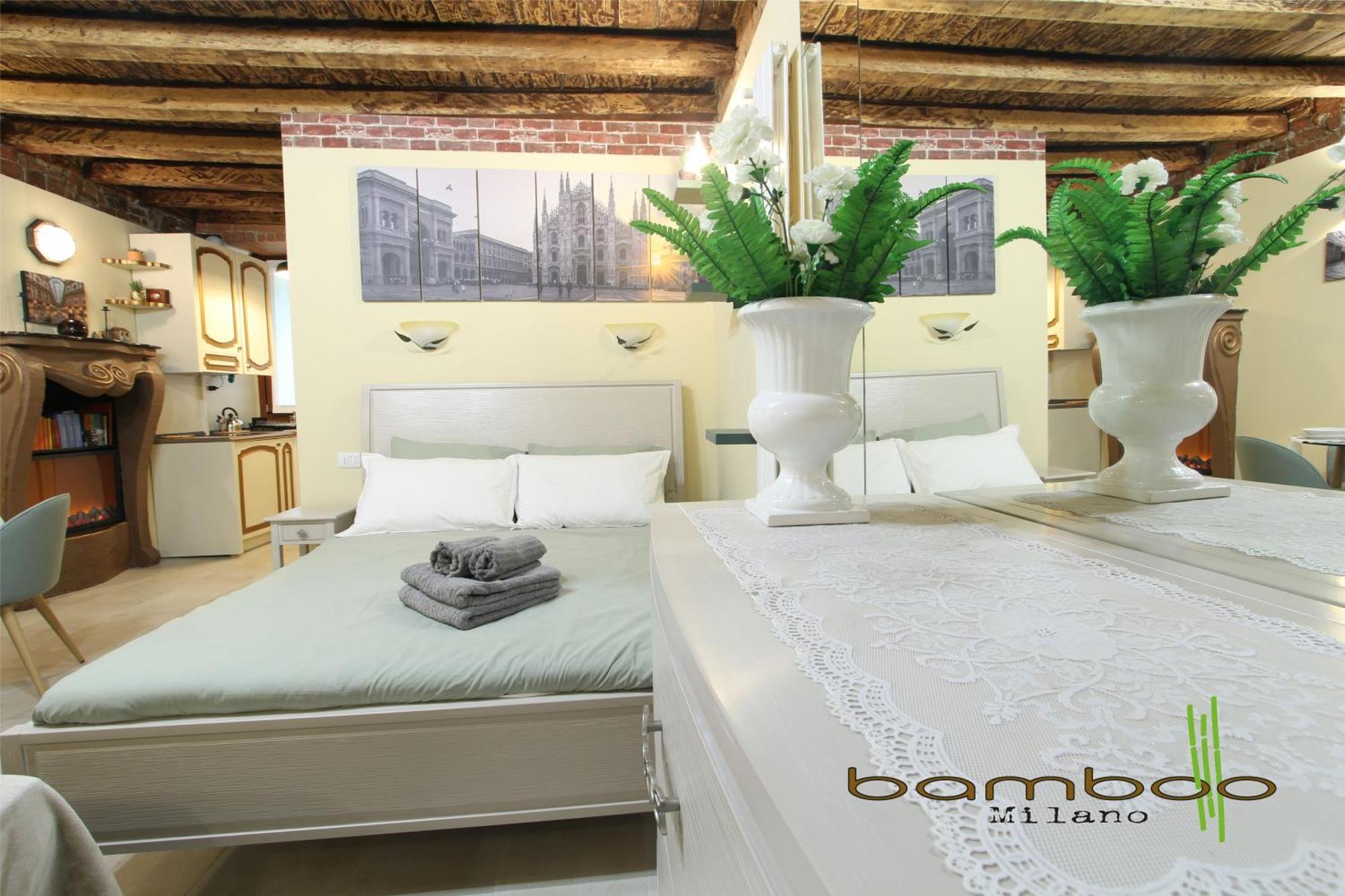 Ferienwohnung Bamboo Milano Darsena Exterior foto