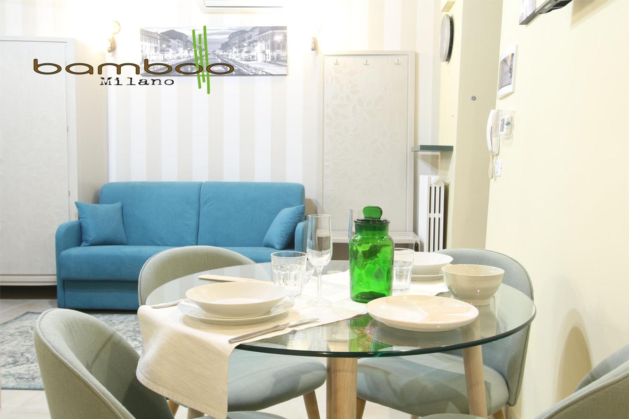 Ferienwohnung Bamboo Milano Darsena Exterior foto