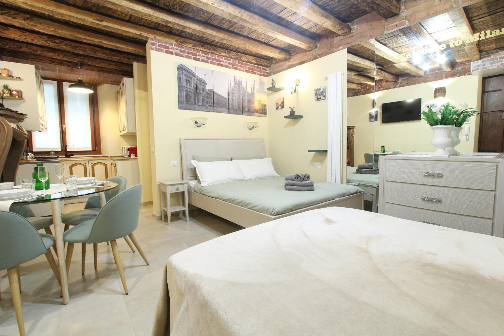 Ferienwohnung Bamboo Milano Darsena Exterior foto