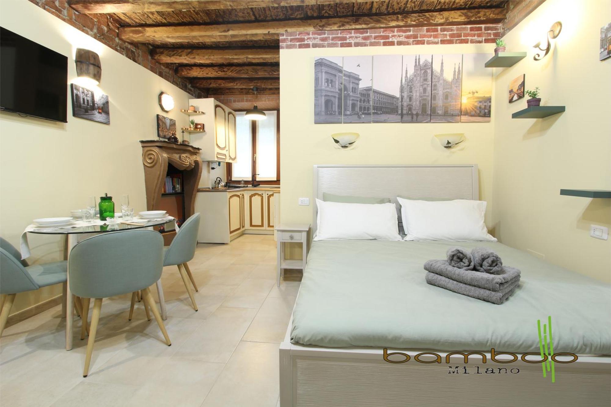 Ferienwohnung Bamboo Milano Darsena Exterior foto