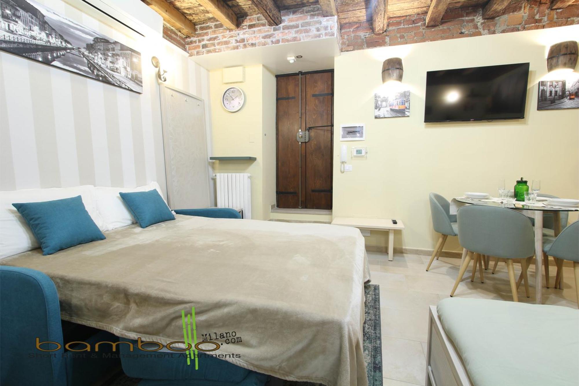Ferienwohnung Bamboo Milano Darsena Exterior foto